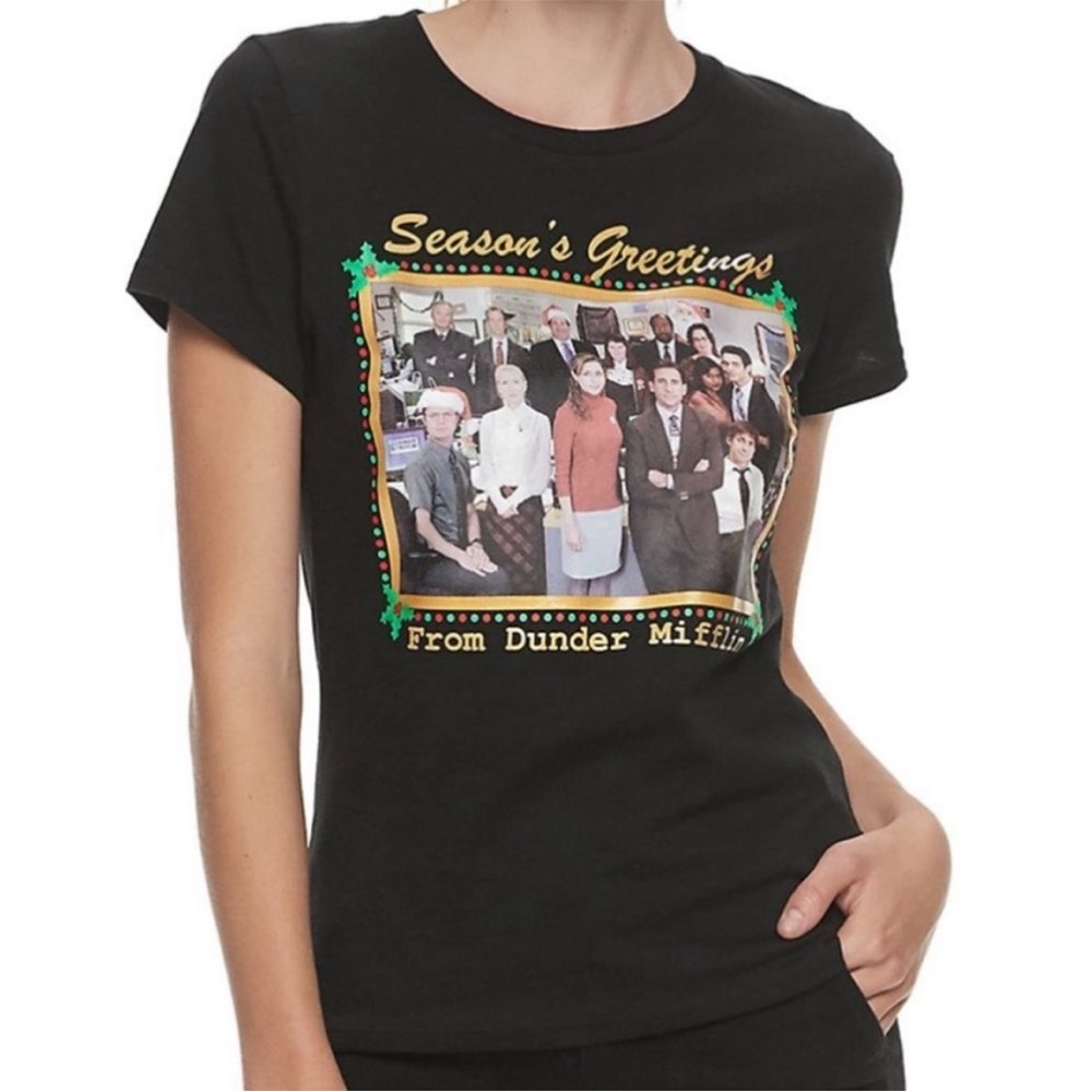 Ripple Junction The Office Dunder Mifflin Holiday T-Shirt